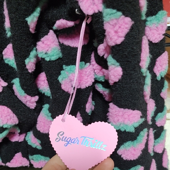 Sugar Thrillz Hooded Jacket with Strawberry - Picture 3 of 5